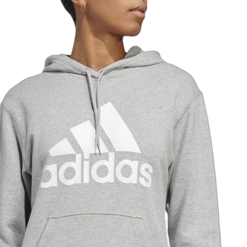 Adidas essentials big logo regular french terry hoodie hooded sweat femmes gris – Image 6