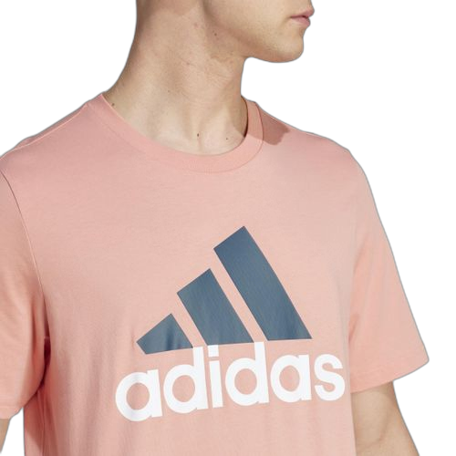 Adidas essentials single jersey big logo t shirt t shirts hommes noir