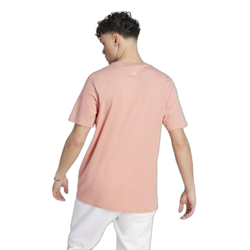 Adidas essentials single jersey big logo t shirt t shirts hommes bleu