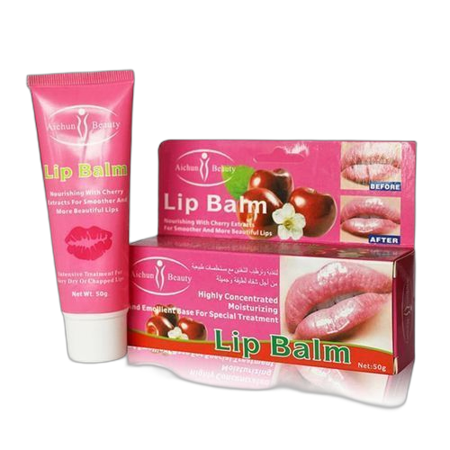 Aichun beauty baume hydratant à lèvres pulpeuses cerise collagènerose