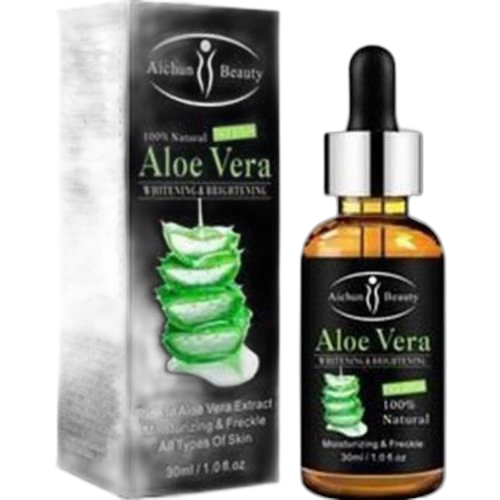 Aichun beauty sérum visage a base d'aloe vera blanchissant 30ml