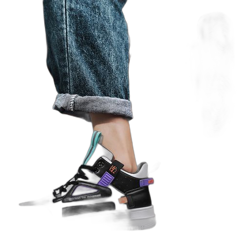 Alagzi baskets de sport pour homme blanc – Image 14