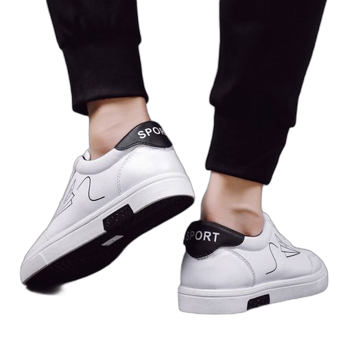 Alagzi baskets de sport pour homme blanc – Image 5