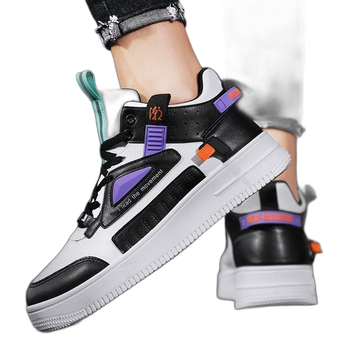 Alagzi baskets de sport pour homme blanc – Image 12