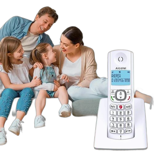 Alcatel f530, téléphone sans fil, avec fonction blocage d'appels