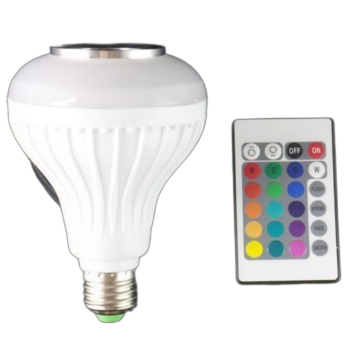 Ampoule bluetooth romantique avec télécommande émission diverses couleurs