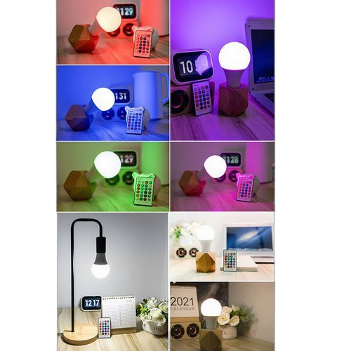 Ampoule led à télécommande couleur décoration de scène