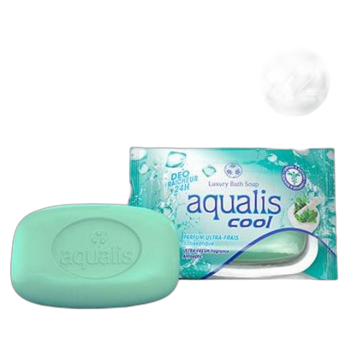 Aqualis lot de 2 savon aqualis cool vert 120 grs