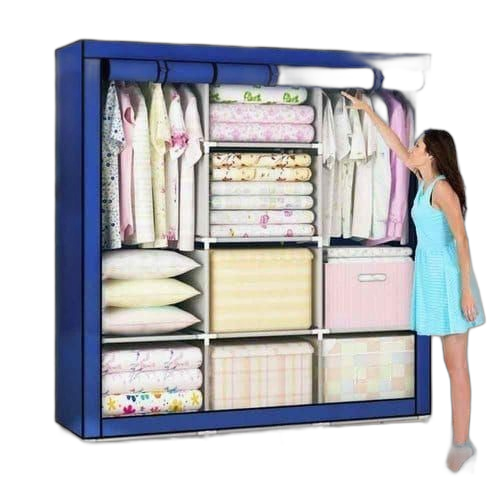Armoire en tissu, armoire portable pour vêtements, penderie rangement de vêtements armoire