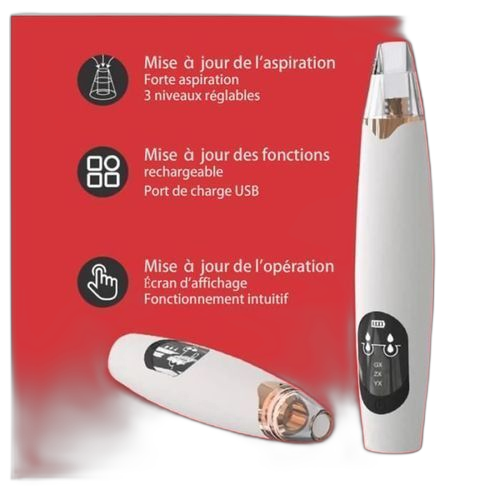 Aspirateur point noirrechargeable