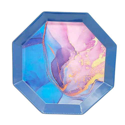 Assiette incassable bleu 30cm 15287