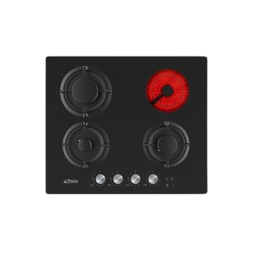 Astech plaque de cuisson ceramique 60 x 60 à gaz et electriquegarantie 12 mois