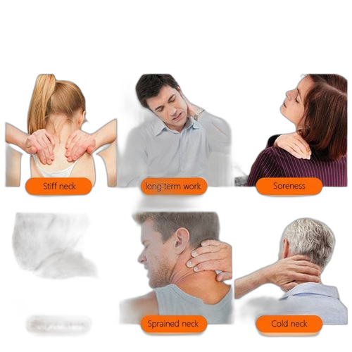 Attelle de cou chauffante orthèse de cou rechargeable réglable pour thérapie chaude froide au cou blessé – Image 8