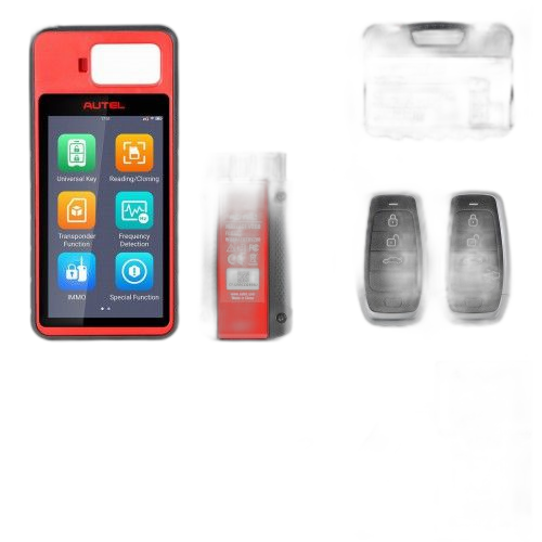Autel maxiim km100 auto key immo universal key generator kit prend en charge la mise à jour gratuite à vie plc v200 en ligne