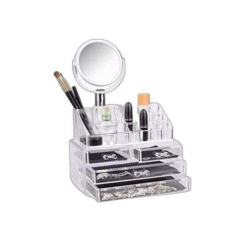 Autre boite rangement de maquillage avec miroir