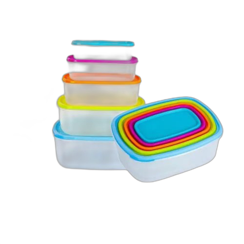 Autre ensemble bol plastique 5 pièces de stockage des aliments