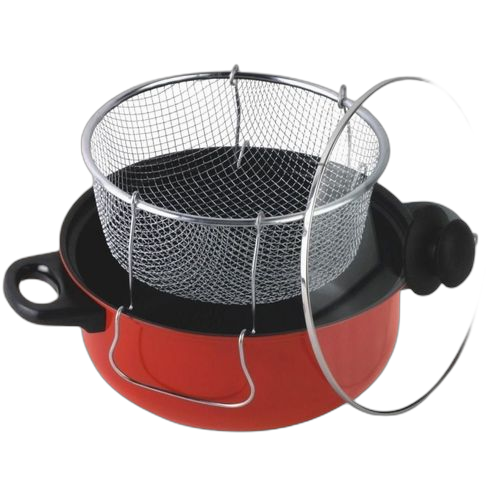 Autre friteuse manuelle à couvercle 26 cm