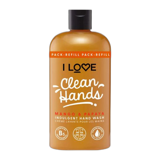 Autre savon crème lavante mains mangue papaye i love clean hands 500 ml