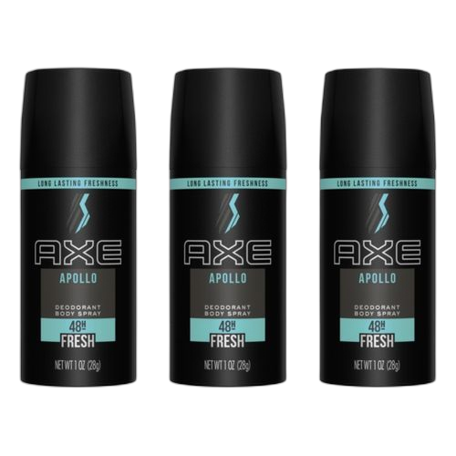 Axe lot de 3 axe déodorant atomiseur provocation 150 ml