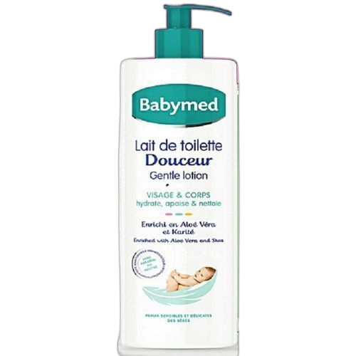Babymed lait de toilette douceur babymed 800 ml