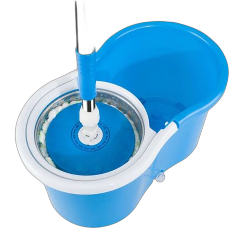 Balai magique et seau assoreur vadrouille rotative 360 degrés seau de nettoyage.