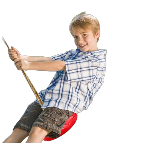 Balançoire suspendue frisbee pour enfants
