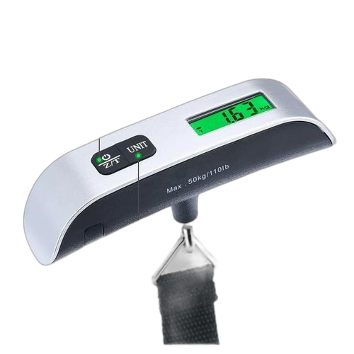 Balance à bagages suspendus numérique 50 kg/110 lb pour voyage lcd poids électronique