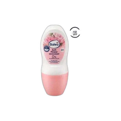 Balea déodorant femme roll on fleur douce, 50 ml