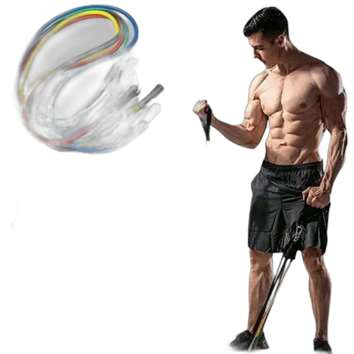 Bande de résistance élastique pour le développement des muscles.