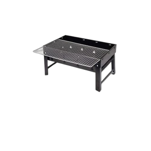 Barbecue à charbon avec ses accessoires noir 32 x 23 cm