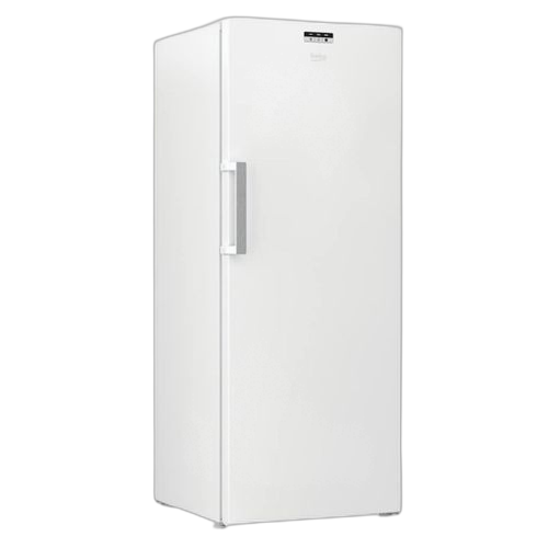 Beko congélateur vertical 6 tiroirs silver plaq alu fsa 300s
