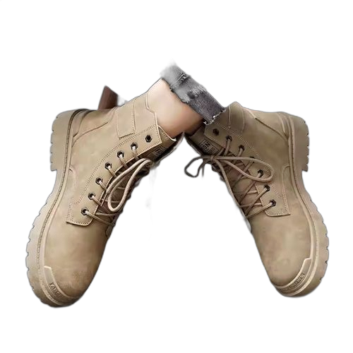 Best chaussures chaussures haute en cuir synthétique pour hommes très doux