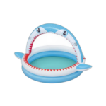 Bestway piscine de jeu avec arroseur sharktastic 1.63*1.27*092m