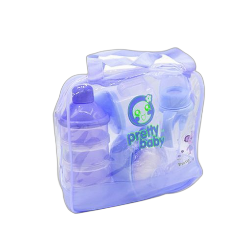 Biberon pour bébé bleu