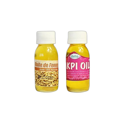 Bio pack grossissant rapide huile fenugrec + huile akpi 100% bio 60 ml