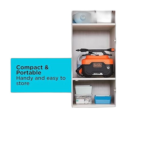 Black & decker laveuse à pression horizontale 1300w 110 bar/1600 psi bepw1300h b5