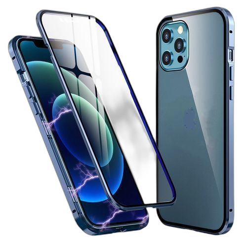 Blind coque blindé 360 pour iph 13 pro max protection devant et derrière noir