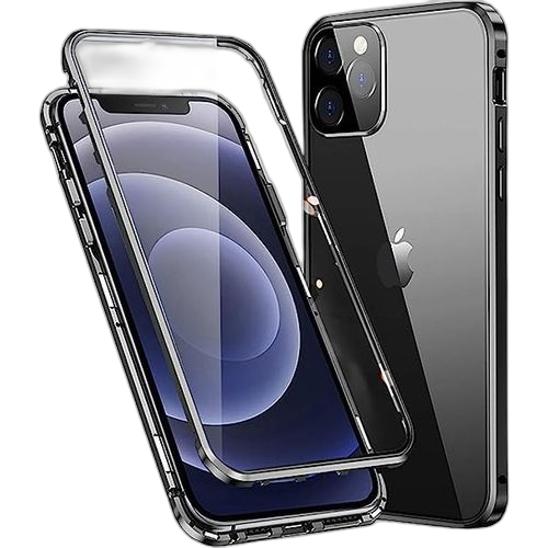 Blind coque blindé 360 pour iph 14 pro max protection devant et derrière noir