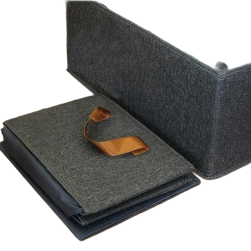 Boîte de rangement penderie, boîte de rangement pliable de grande capacité – Image 3