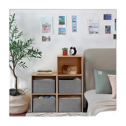 Boîte de rangement penderie, boîte de rangement pliable de grande capacité – Image 6