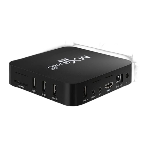 Boîtier tv box mxq pro android 12 4k 2,4 g/5,8 g wi fi 5g quad core