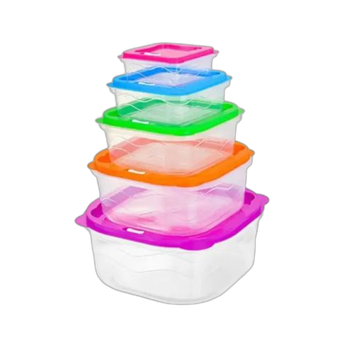 Bols de conservation pour les aliments 5 pièces.