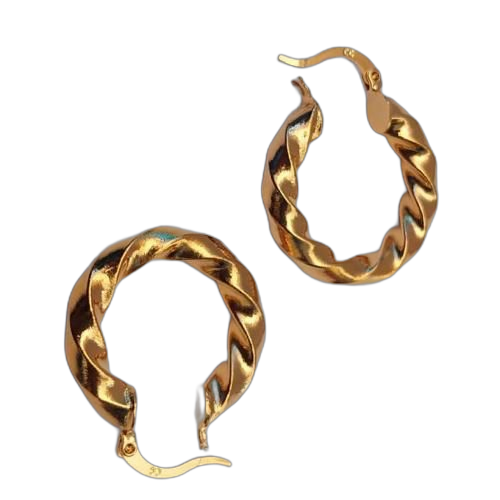 Bouclesd’oreilles falling in love dorée chic