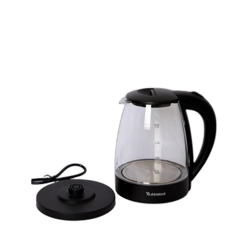 Bouilloire électrique zy 303b en verre, haute qualité, en acier inoxydable 2 litres