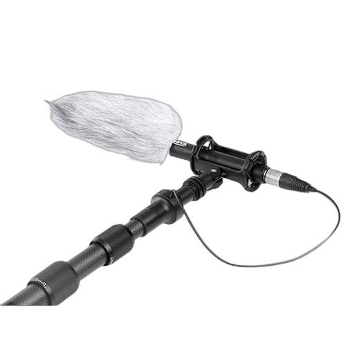 Boya boompole perche en fibre de carbone avec câble xlr interne