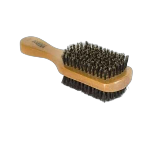 Brosse à cheveux wave en bois double face