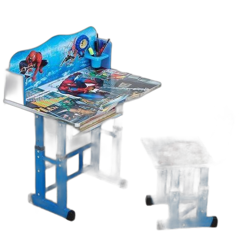 Bureau et table educative pour enfants bleu