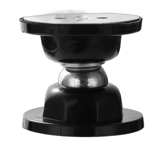 Butée de porte magnétique portable, protecteur mural sans perçage noir