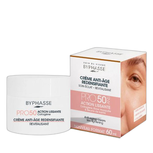 Byphasse crème anti age pro50 ans redensifiante 60 ml