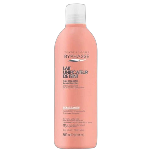Byphasse lait unificateur de teint a l'extrait d'avoine byphasse 500ml